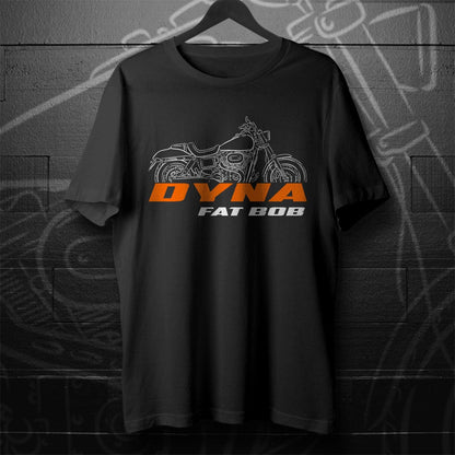 Harley-Davidson FXDF Dyna Fat Bob Inspired T-Shirt - Biker Motorcycle Tee Shirt