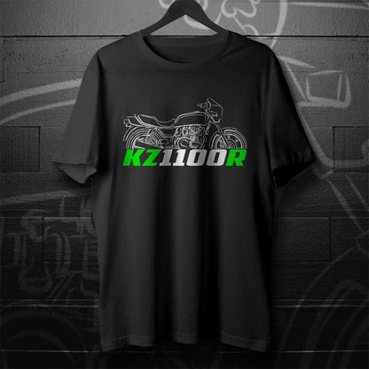 Kawasaki Z1100R & KZ1100R 1984 Inspired T-Shirt - Motorcycle Tee Shirt for Riders