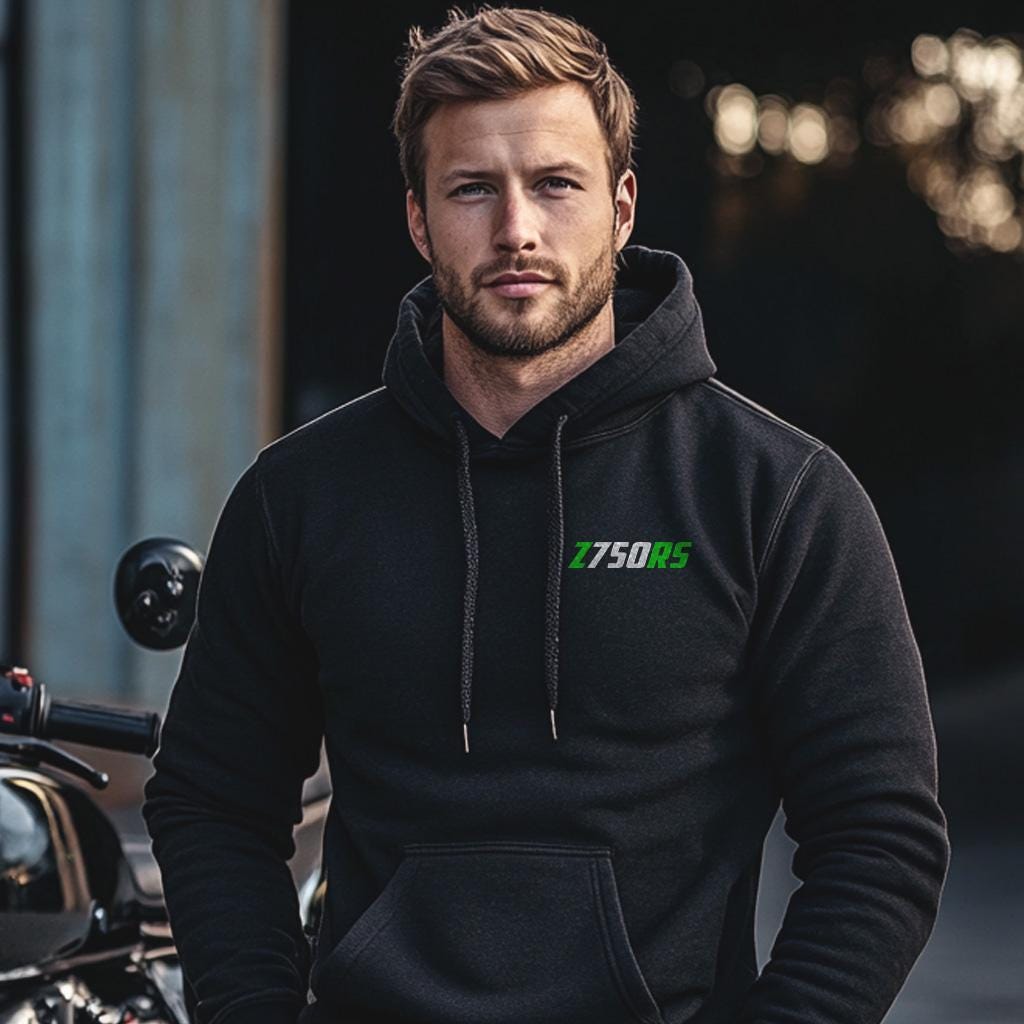 Kawasaki Z750RS Z2 Inspired Hoodie - Motorcycle Sweatshirt for Riders