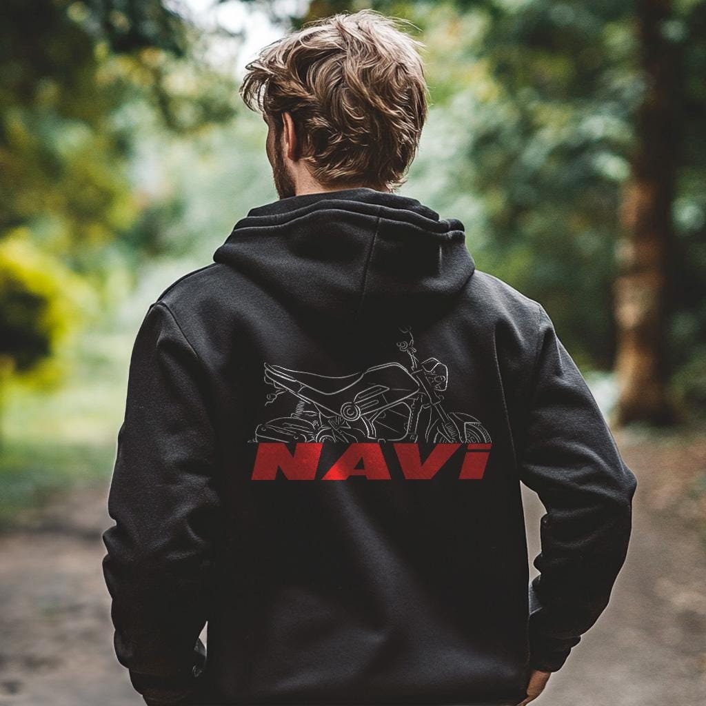 Honda Navi Inspired Hoodie - Motorcycle Sweatshirt
