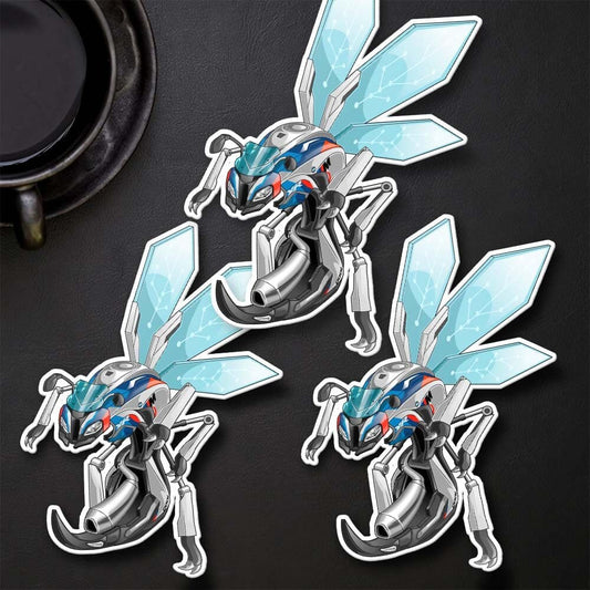 BMW M1000XR Stickers - Set of 3 Motorcycle Decals for Motorrad Riders