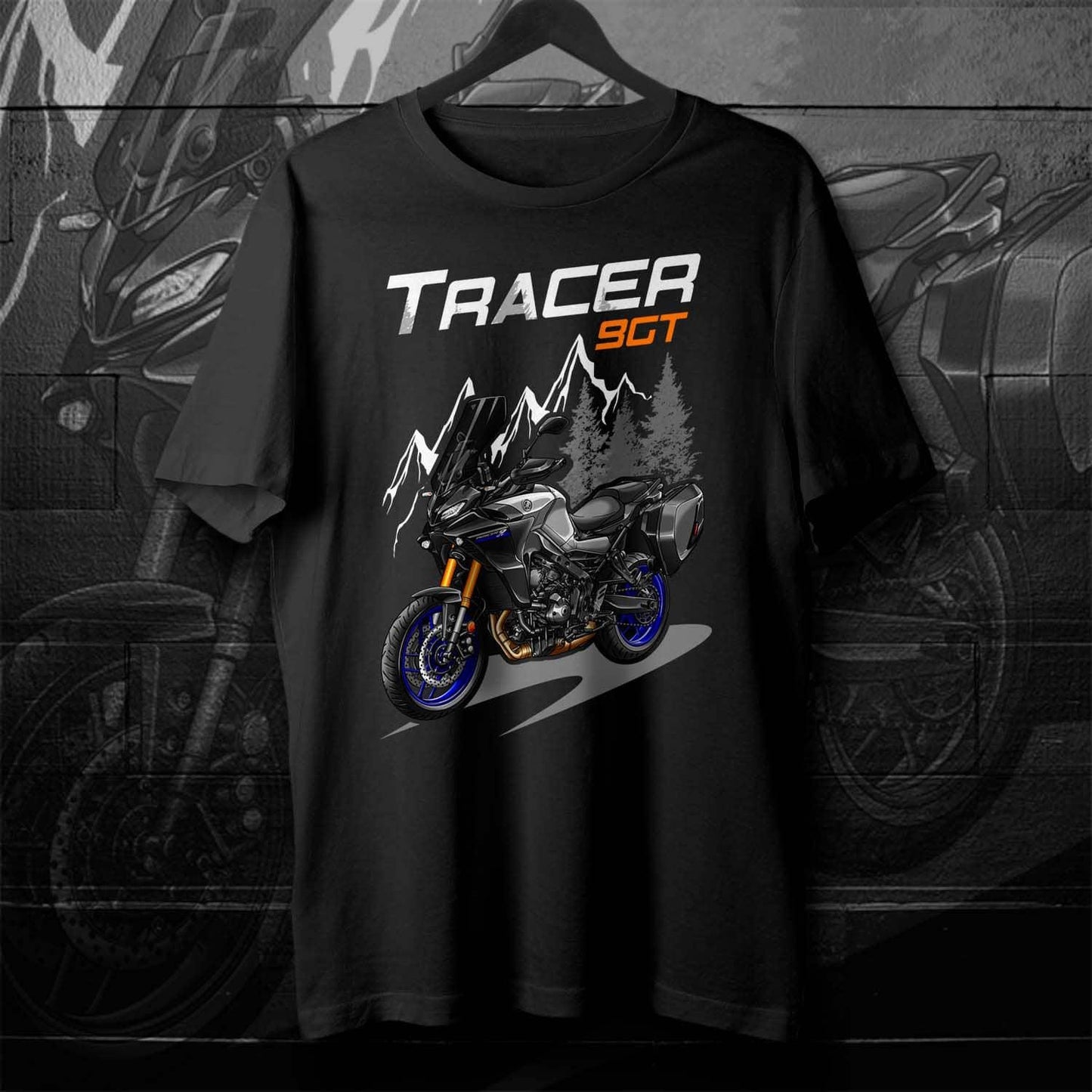 Yamaha Tracer 9 Inspired T-Shirt - ADV Motorcycle Tee Shirt