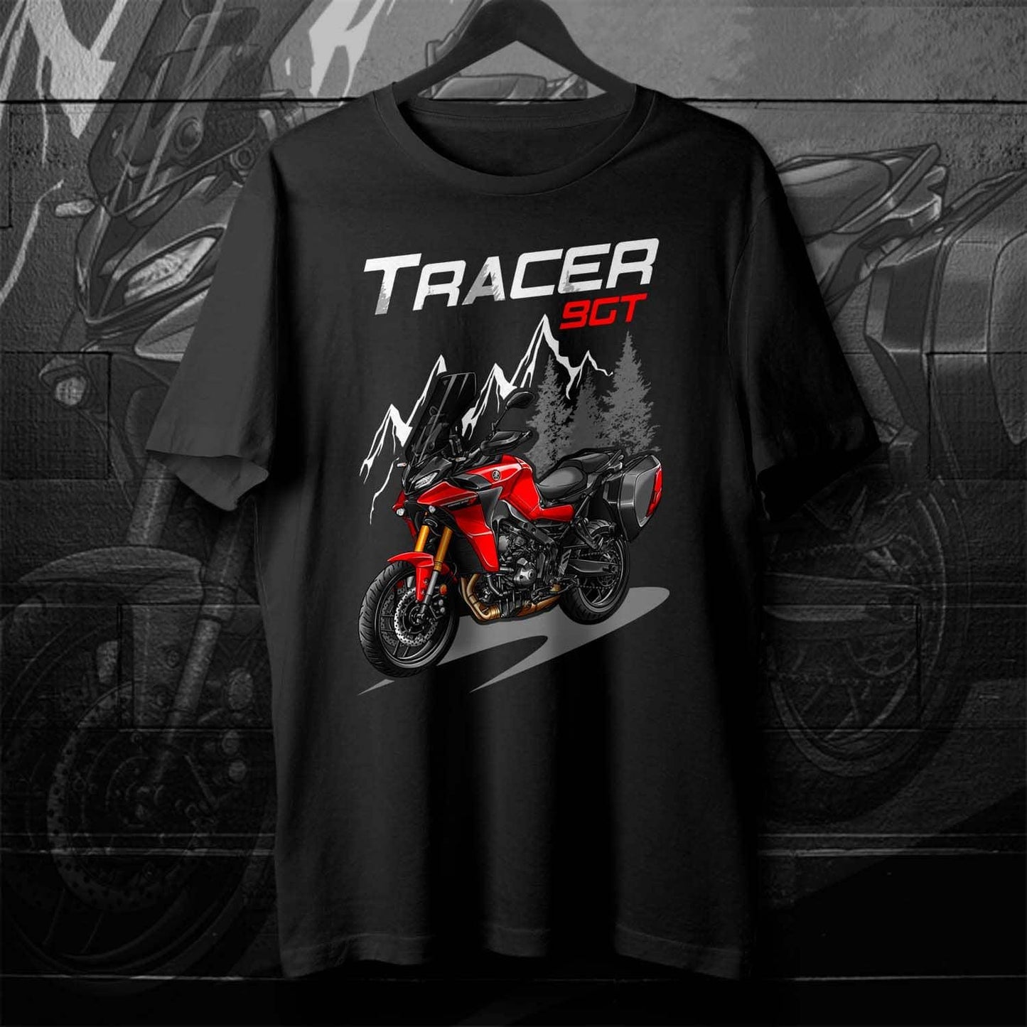 Yamaha Tracer 9 Inspired T-Shirt - ADV Motorcycle Tee Shirt