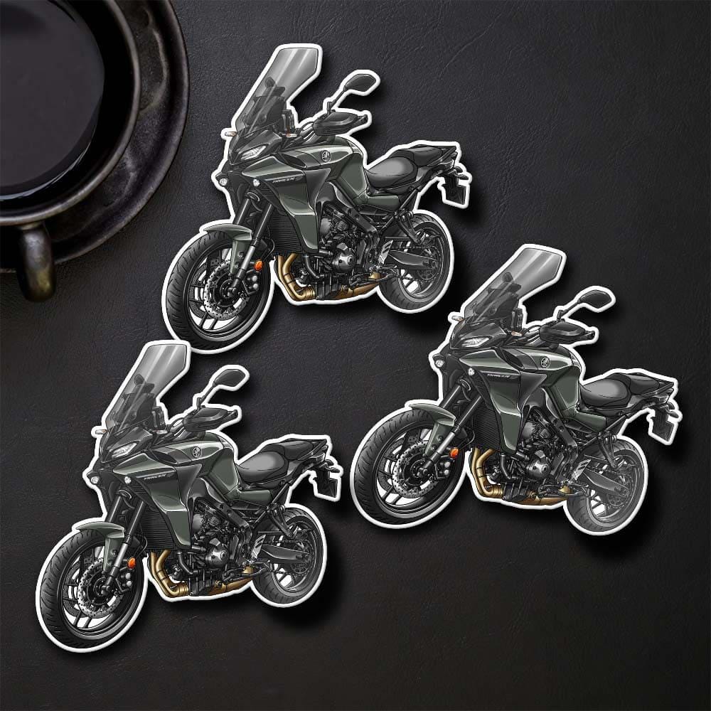 Yamaha Tracer 9 Inspired Stickers - Set of 3 Motorcycle Decals