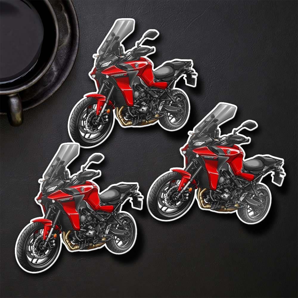 Yamaha Tracer 9 Inspired Stickers - Set of 3 Motorcycle Decals