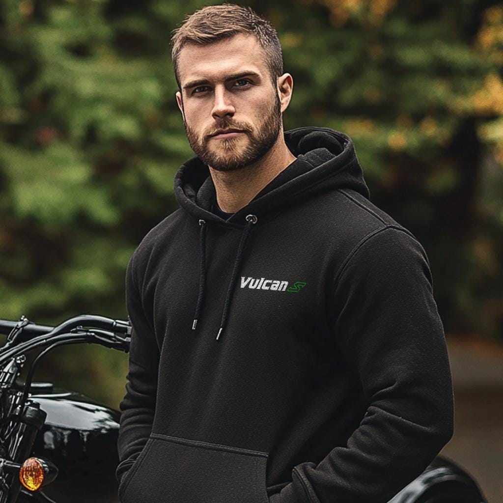 Kawasaki Vulcan S Inspired Hoodie - Motorcycle Sweatshirt for Riders