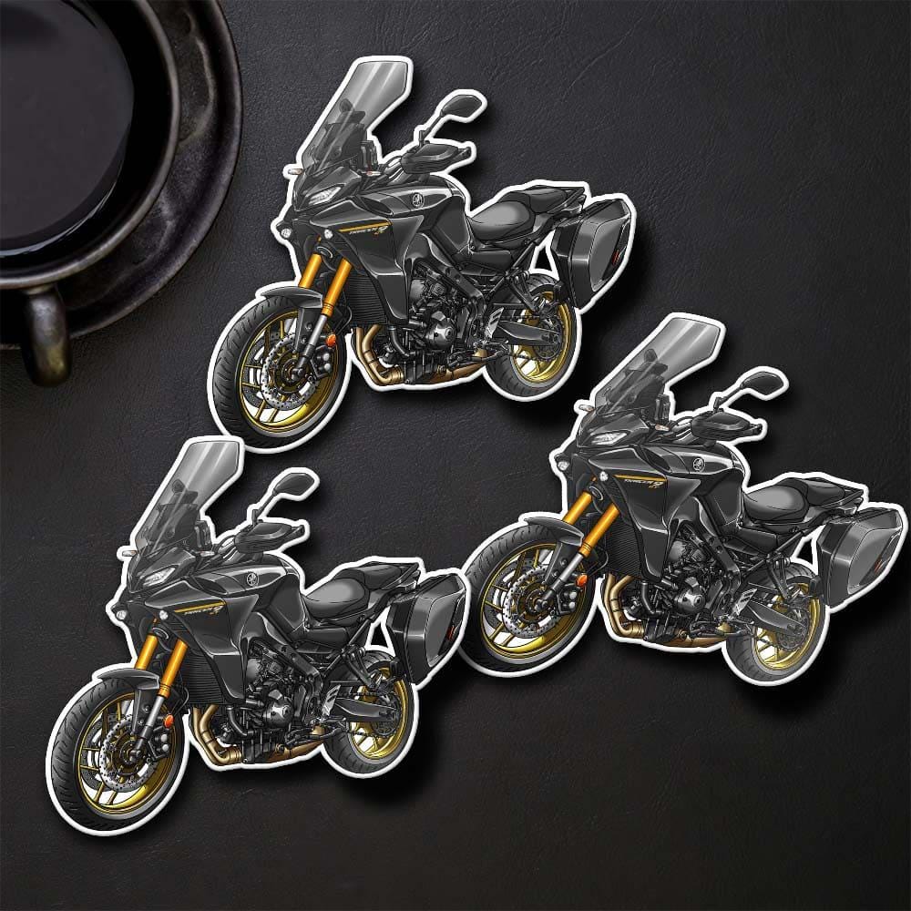 Yamaha Tracer 9 Inspired Stickers - Set of 3 Motorcycle Decals
