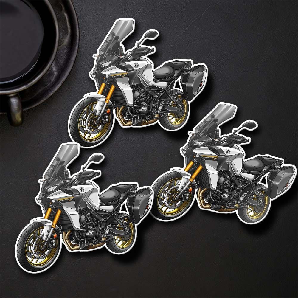 Yamaha Tracer 9 Inspired Stickers - Set of 3 Motorcycle Decals