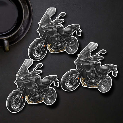 Yamaha Tracer 9 Inspired Stickers - Set of 3 Motorcycle Decals