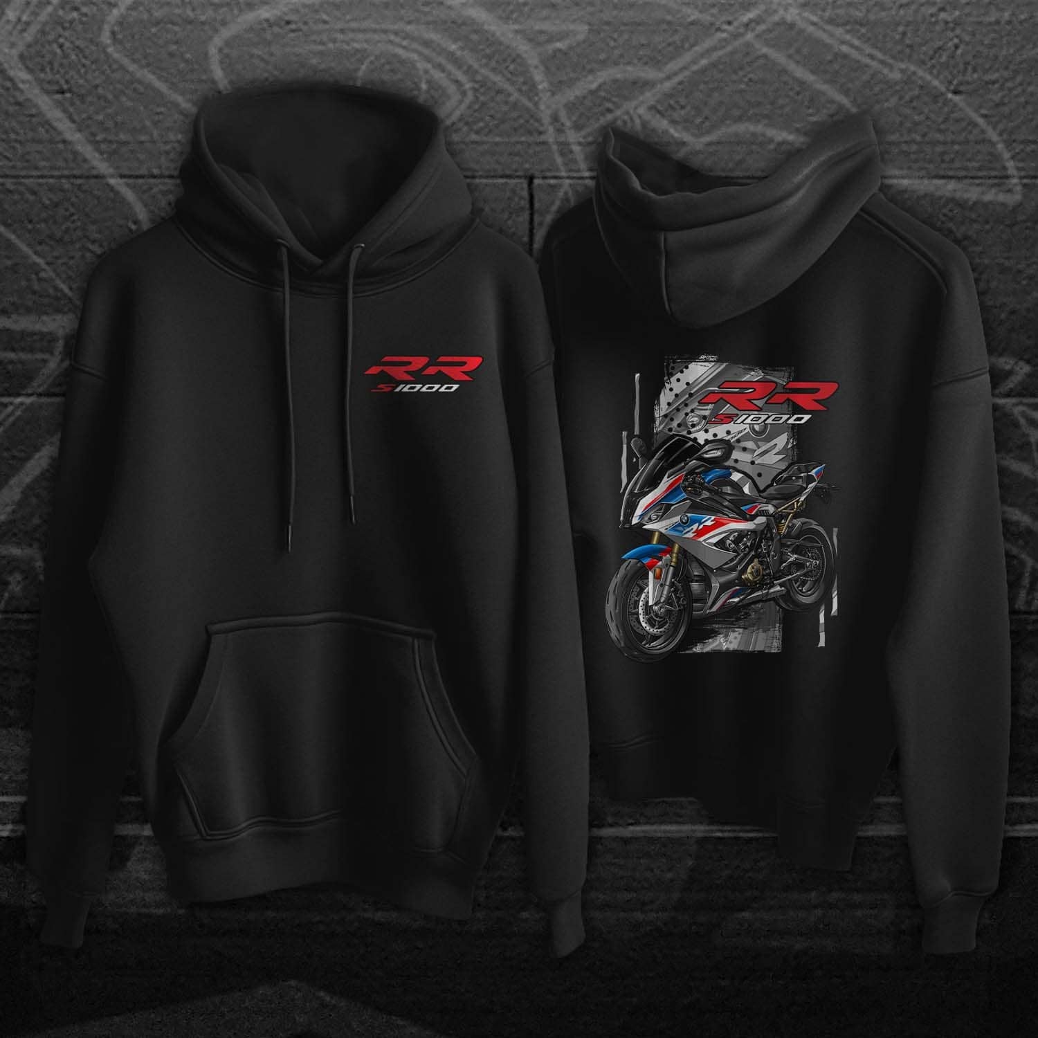 BMW S1000RR 2019-22 Hoodie - Motorcycle Sweatshirt for Motorrad Riders