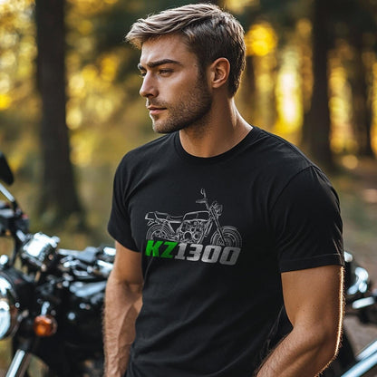 Kawasaki KZ1300 & Z1300 Inspired T-Shirt - Motorcycle Tee Shirt for Riders