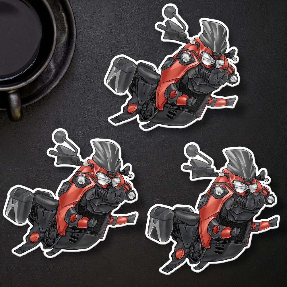 Kawasaki KLR650 2022-24 Inspired Stickers - Set of 3 Motorcycle Decals for Riders