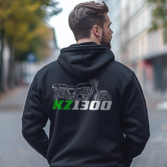 Kawasaki KZ1300 & Z1300 Inspired Hoodies - Motorcycle Sweatshirt for Riders