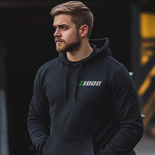 Kawasaki Z1000 Inspired Hoodies - Motorcycle Sweatshirt for Riders