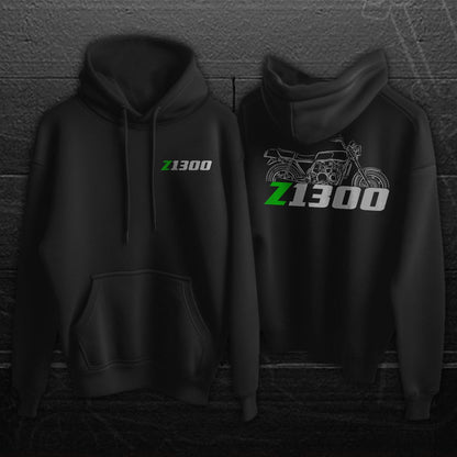 Kawasaki KZ1300 & Z1300 Inspired Hoodies - Motorcycle Sweatshirt for Riders
