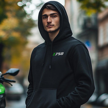 Kawasaki Z 750 & 750S Inspired Hoodie - Motorcycle Sweatshirt for Riders