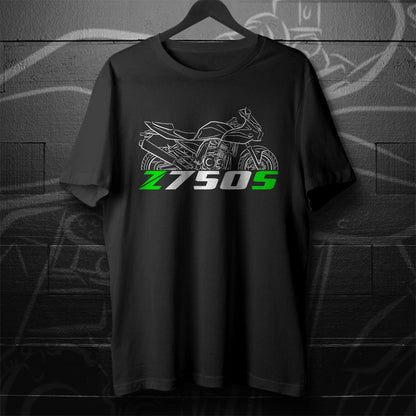 Kawasaki Z 750 & 750S Inspired T-Shirt - Motorcycle Tee Shirt for Riders