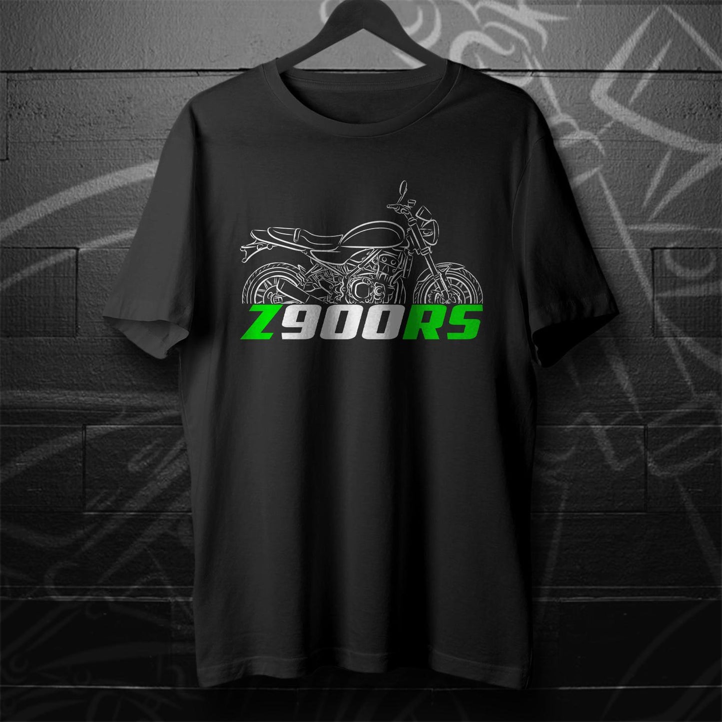 Kawasaki Z900RS Inspired T-Shirt - Motorcycle Tee Shirt for Riders