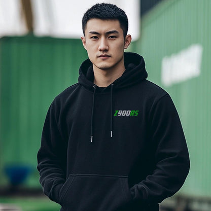 Kawasaki Z900RS Inspired Hoodie - Motorcycle Sweatshirt for Riders