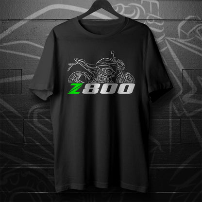 Kawasaki Z800 Inspired T-Shirt - Motorcycle Tee Shirt for Riders
