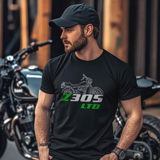 Kawasaki Z305 CSR & LTD Inspired T-Shirt - Motorcycle Tee Shirt for Riders