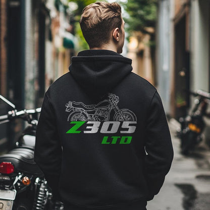 Kawasaki Z305 CSR & LTD Inspired Hoodie - Motorcycle Sweatshirt for Riders
