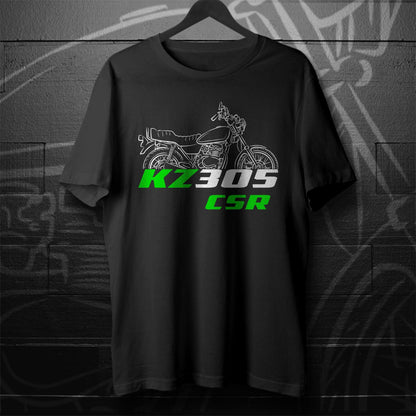 Kawasaki KZ305 CSR & LTD Inspired T-Shirt - Motorcycle Tee Shirt for Riders