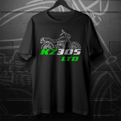 Kawasaki KZ305 CSR & LTD Inspired T-Shirt - Motorcycle Tee Shirt for Riders