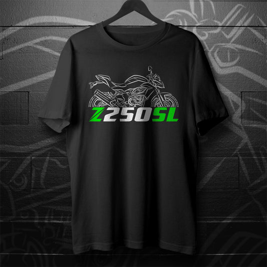 Kawasaki Z250SL Inspired T-Shirt - Motorcycle Tee Shirt for Riders
