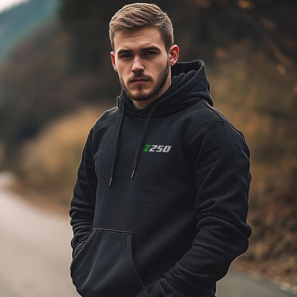 Kawasaki Z250 Inspired Hoodie - Motorcycle Sweatshirt for Riders