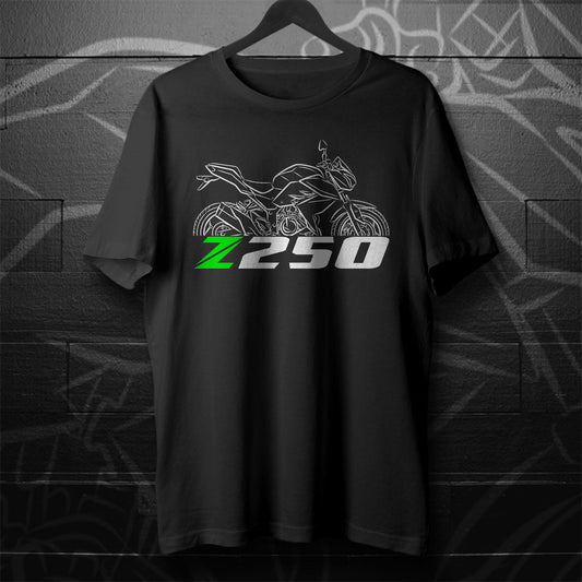 Kawasaki Z250 Inspired T-Shirt - Motorcycle Tee Shirt for Riders