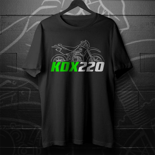 Kawasaki KDX 220 Inspired T-Shirt - Motorcycle Tee Shirt for Riders