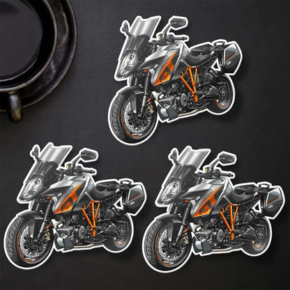 KTM 1290 Super Duke GT 2016-18 Inspired Stickers - Set of 3 Motorcycle Decals