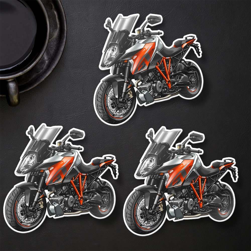 KTM 1290 Super Duke GT 2016-18 Inspired Stickers - Set of 3 Motorcycle Decals