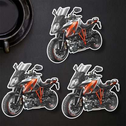 KTM 1290 Super Duke GT 2016-18 Inspired Stickers - Set of 3 Motorcycle Decals