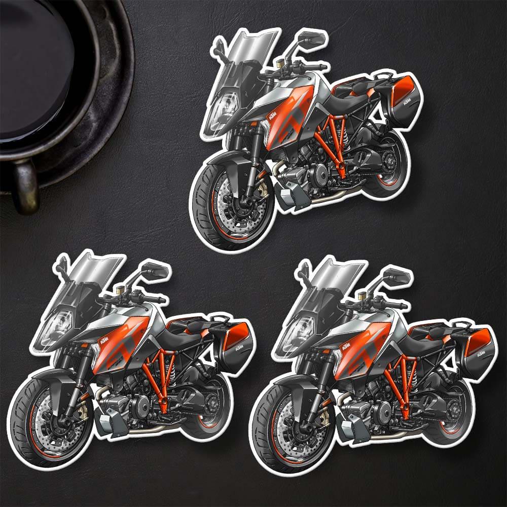 KTM 1290 Super Duke GT 2016-18 Inspired Stickers - Set of 3 Motorcycle Decals