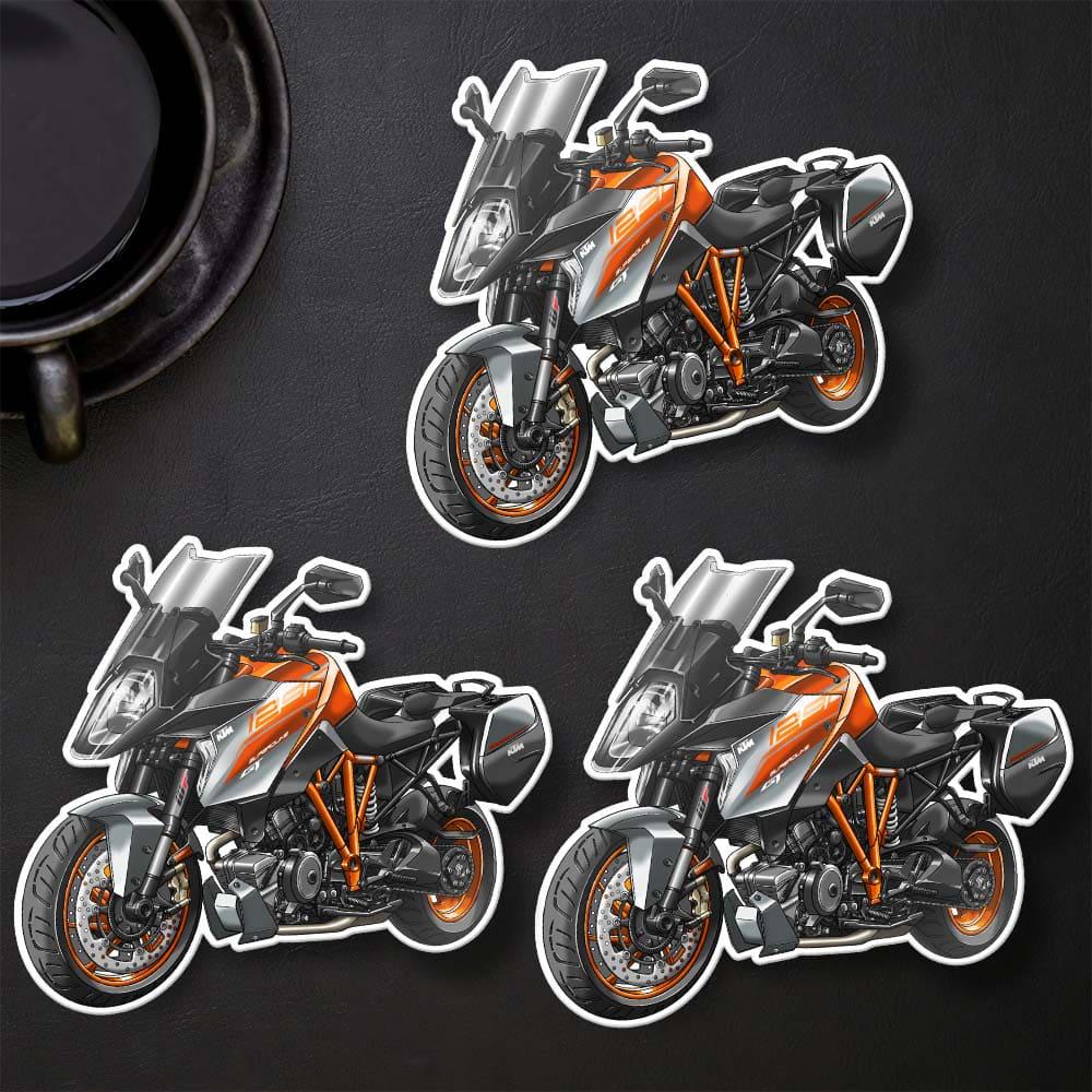 KTM 1290 Super Duke GT 2016-18 Inspired Stickers - Set of 3 Motorcycle Decals