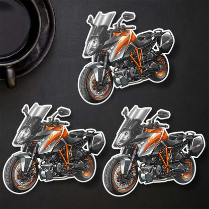KTM 1290 Super Duke GT 2016-18 Inspired Stickers - Set of 3 Motorcycle Decals