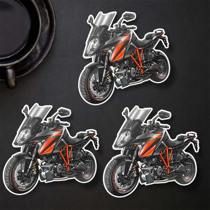 KTM 1290 Super Duke GT 2016-18 Inspired Stickers - Set of 3 Motorcycle Decals