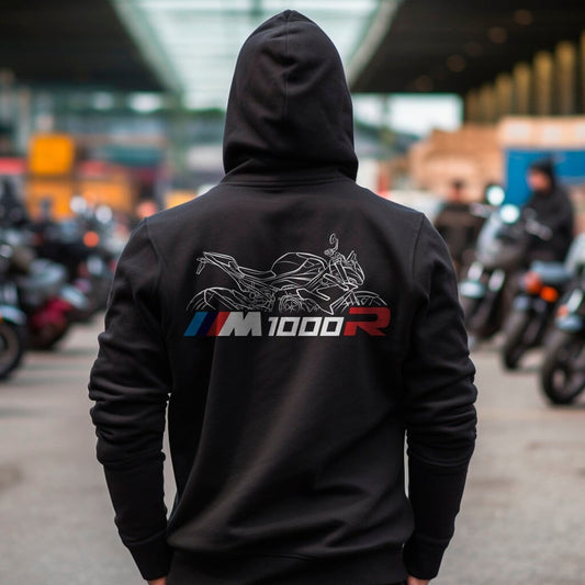 BMW M1000R Hoodie - Motorcycle Sweatshirt for Motorrad Riders