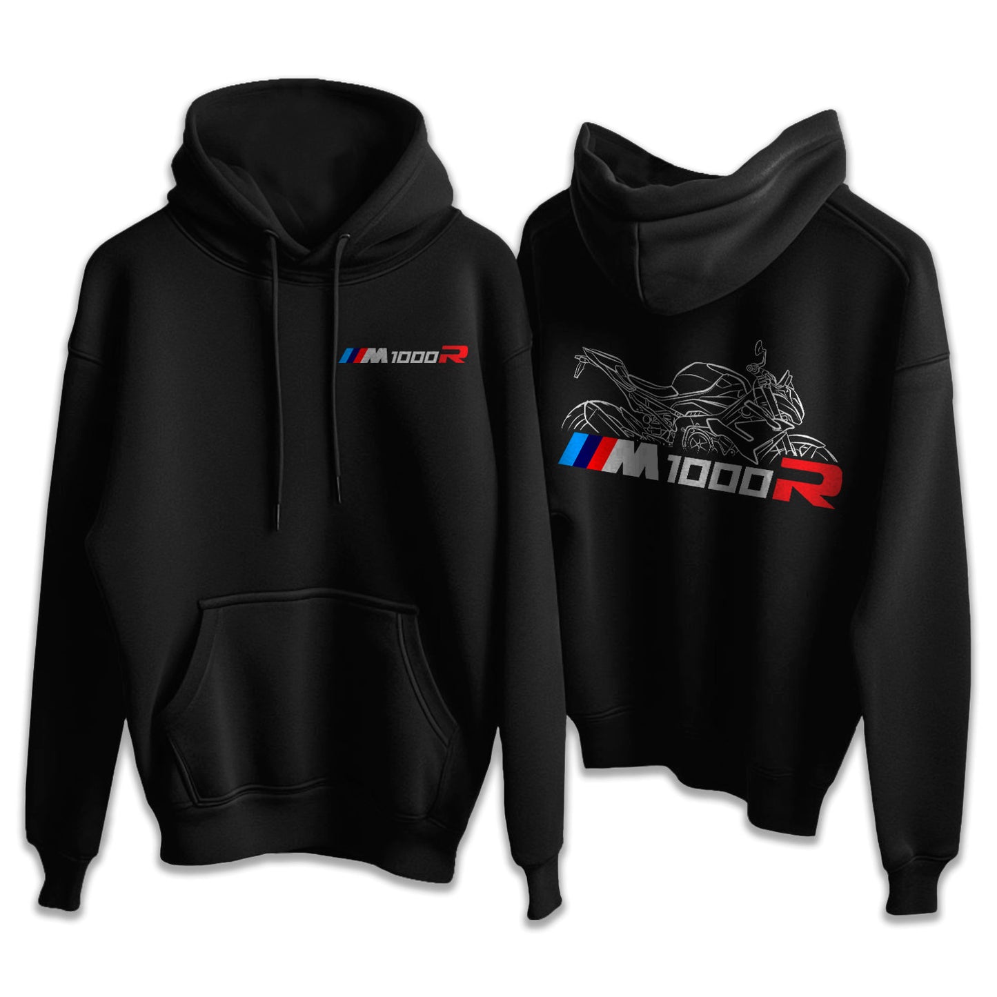 BMW M1000R Hoodie - Motorcycle Sweatshirt for Motorrad Riders