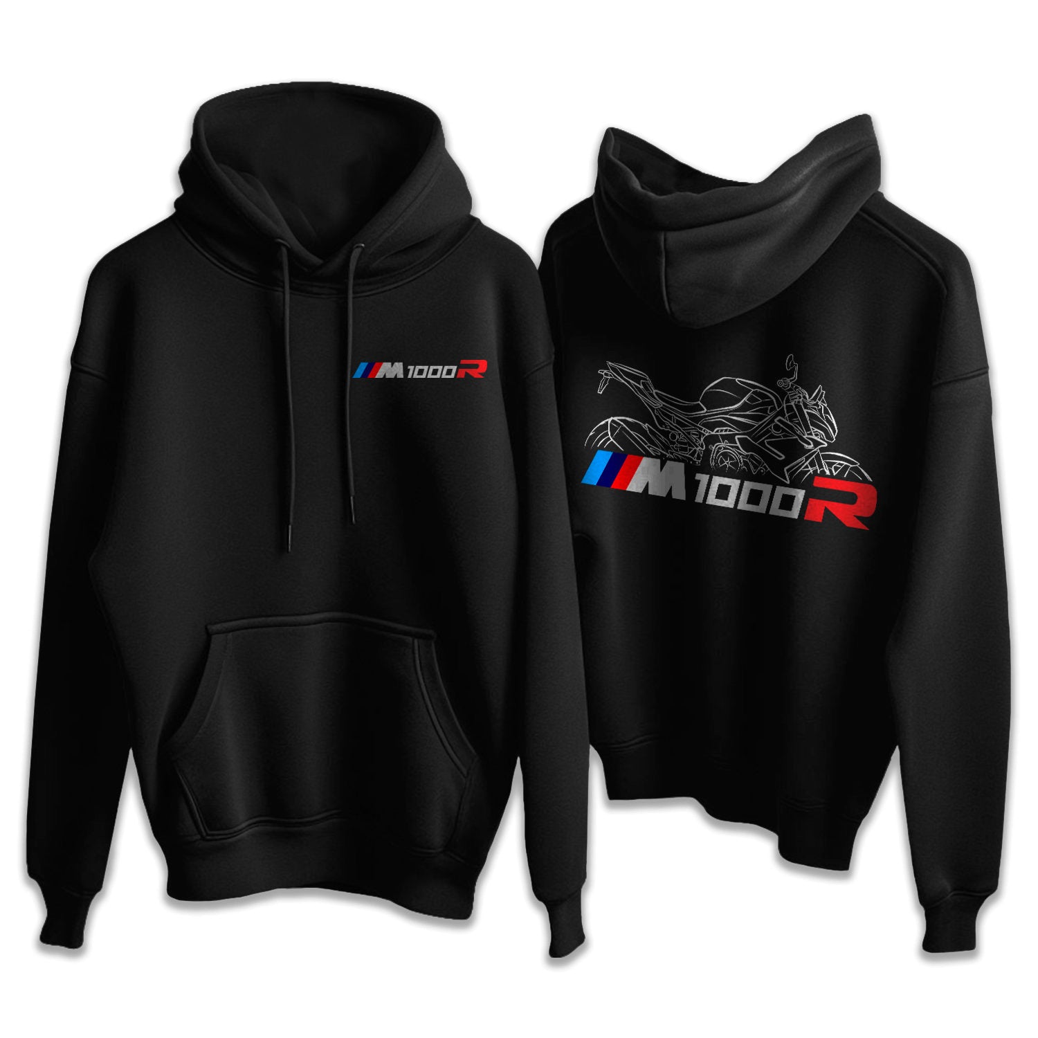 BMW M1000R Hoodie - Motorcycle Sweatshirt for Motorrad Riders