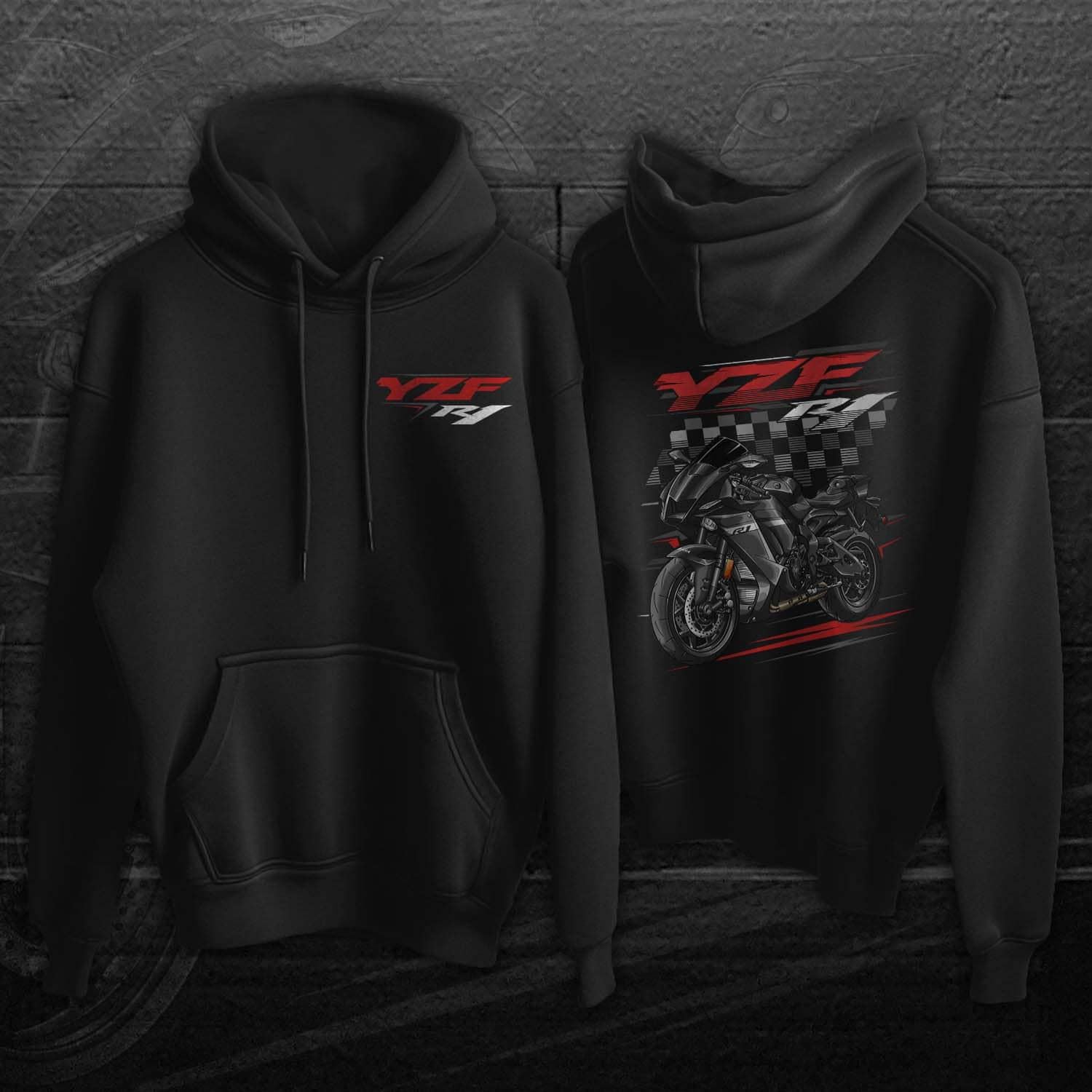 Yamaha YZF-R1 2024 Inspired Hoodie - Motorcycle Sweatshirt