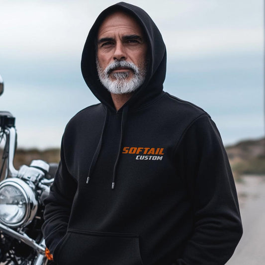 Harley-Davidson FXSTC Softail Custom Inspired Hoodie - Biker Motorcycle Sweatshirt