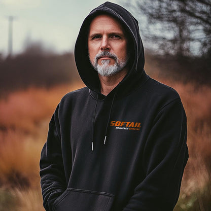 Harley-Davidson FLSTN Heritage Softail Special Inspired Hoodie - Biker Motorcycle Sweatshirtм