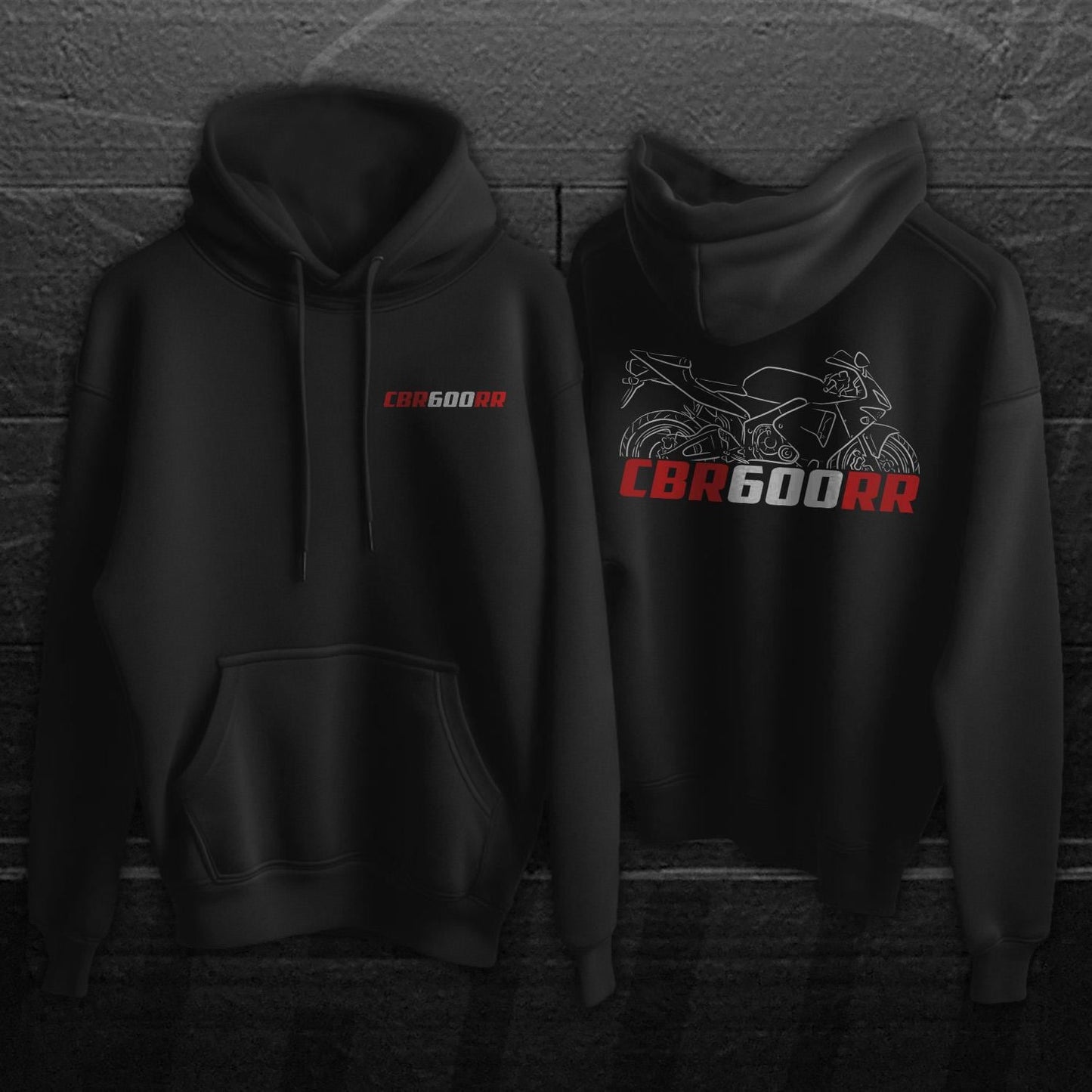 Honda CBR600RR Inspired Hoodie - Motorcycle Sweatshirt
