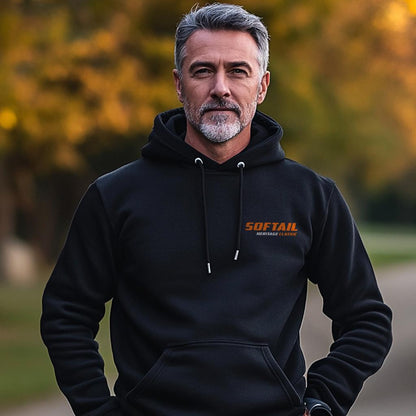 Harley-Davidson FLSTC & FLSTCI Heritage Softail Classic Inspired Hoodie - Biker Motorcycle Sweatshirt