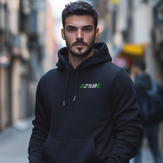 Kawasaki Z250C & KZ250C Inspired Hoodie - Motorcycle Sweatshirt for Riders