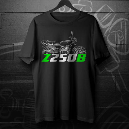 Kawasaki Z250B & KZ250B Inspired T-Shirt - Motorcycle Tee Shirt for Riders