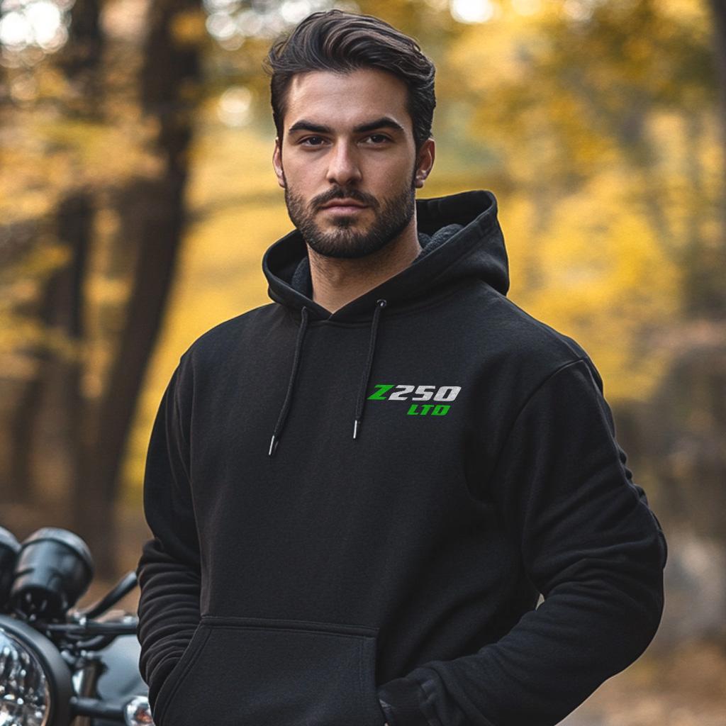Kawasaki Z250 & KZ250 LTD Inspired Hoodie - Motorcycle Sweatshirt for Riders